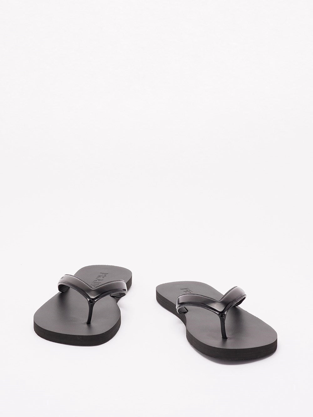 Prada Men Brushed Leather Sandals PRADA