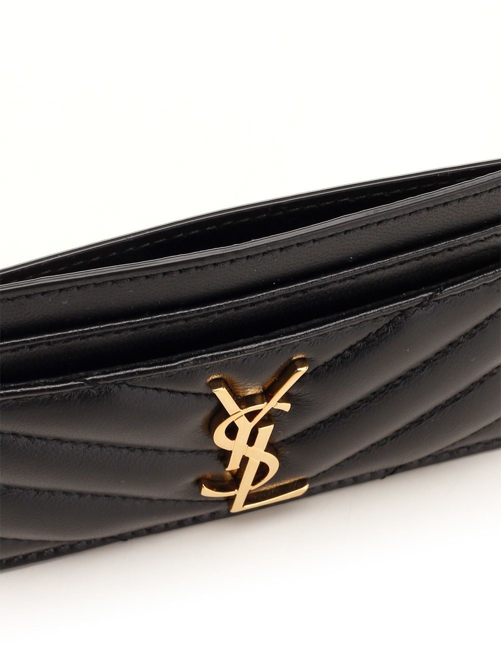 Saint Laurent Women Monogram Card Case SAINT LAURENT