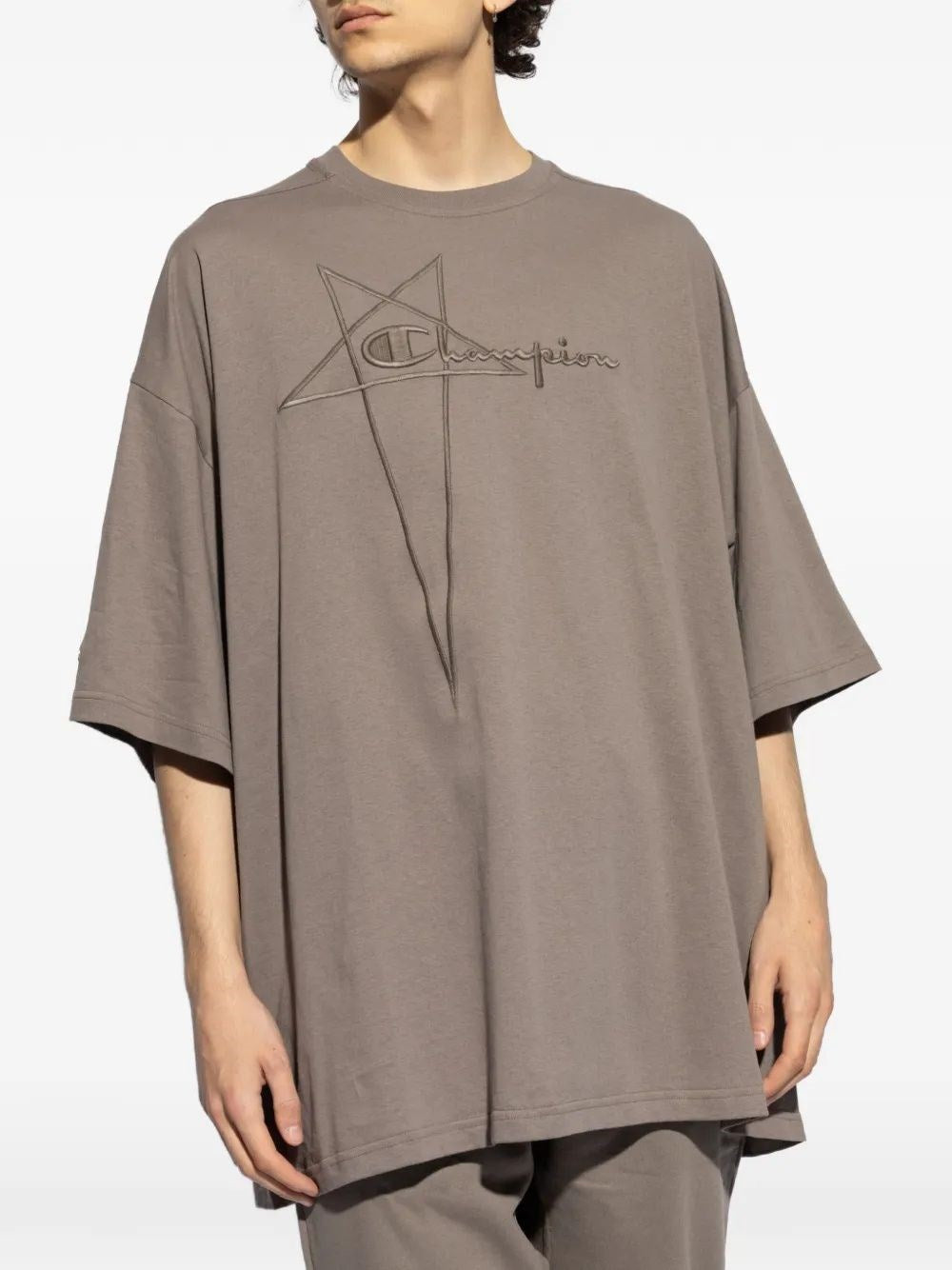 Rick Owens X Champion Men Tommy Jersey T-Shirt RICK OWENS