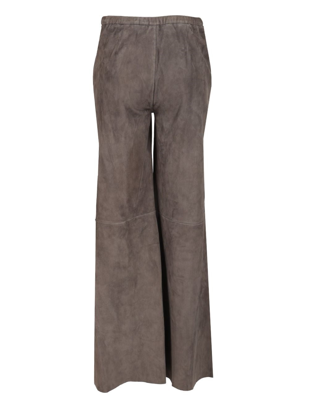 Forte_Forte Women Lightweight Suede Trousers FORTE FORTE