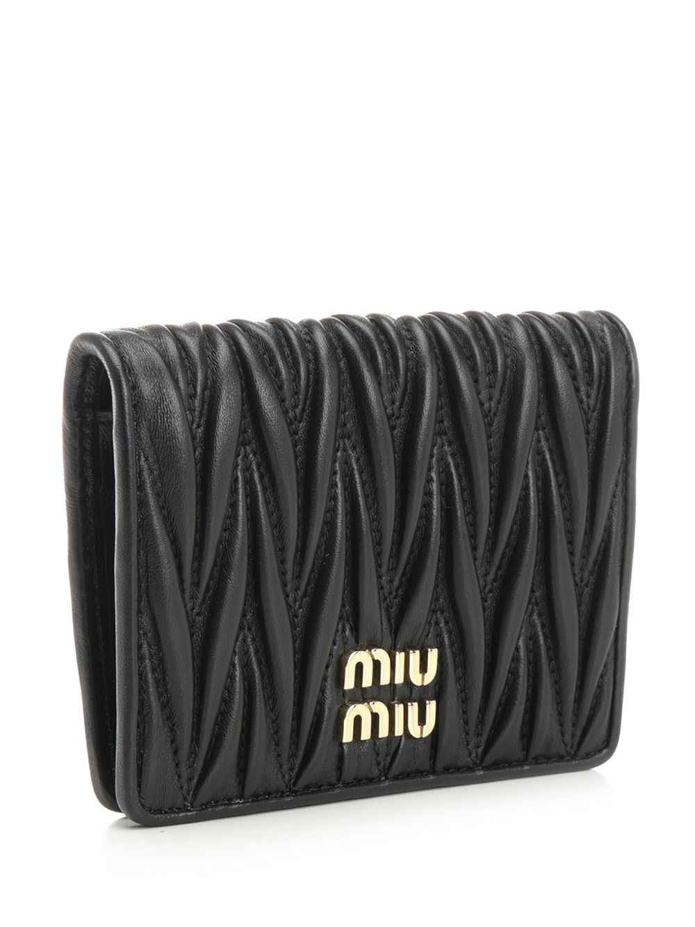 Miu Miu Women Matelasse Wallet MIU MIU