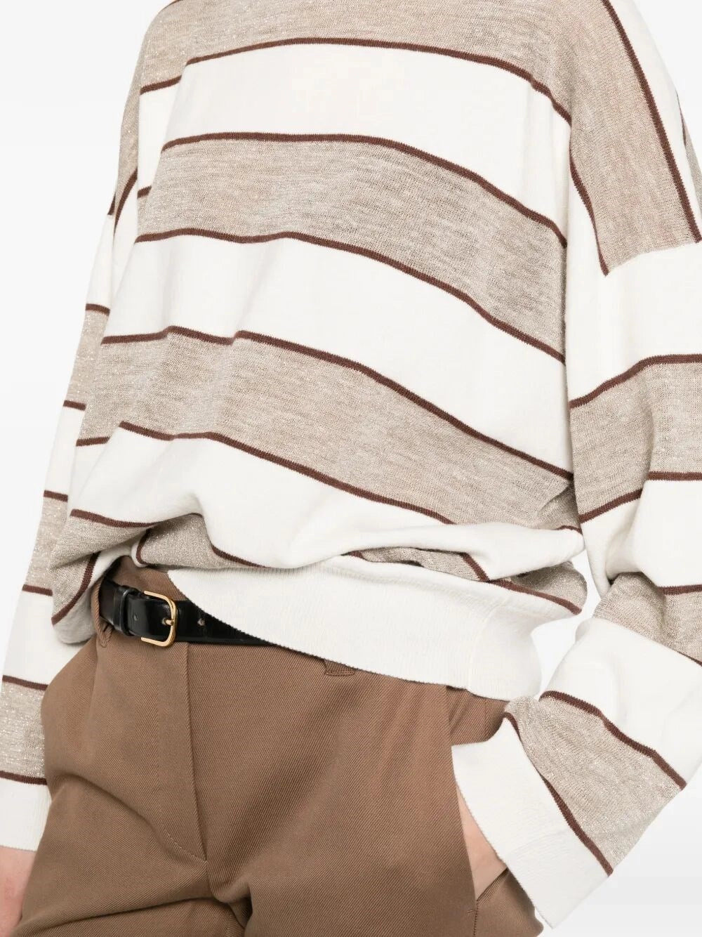 Brunello Cucinelli Women Striped Sweater BRUNELLO CUCINELLI