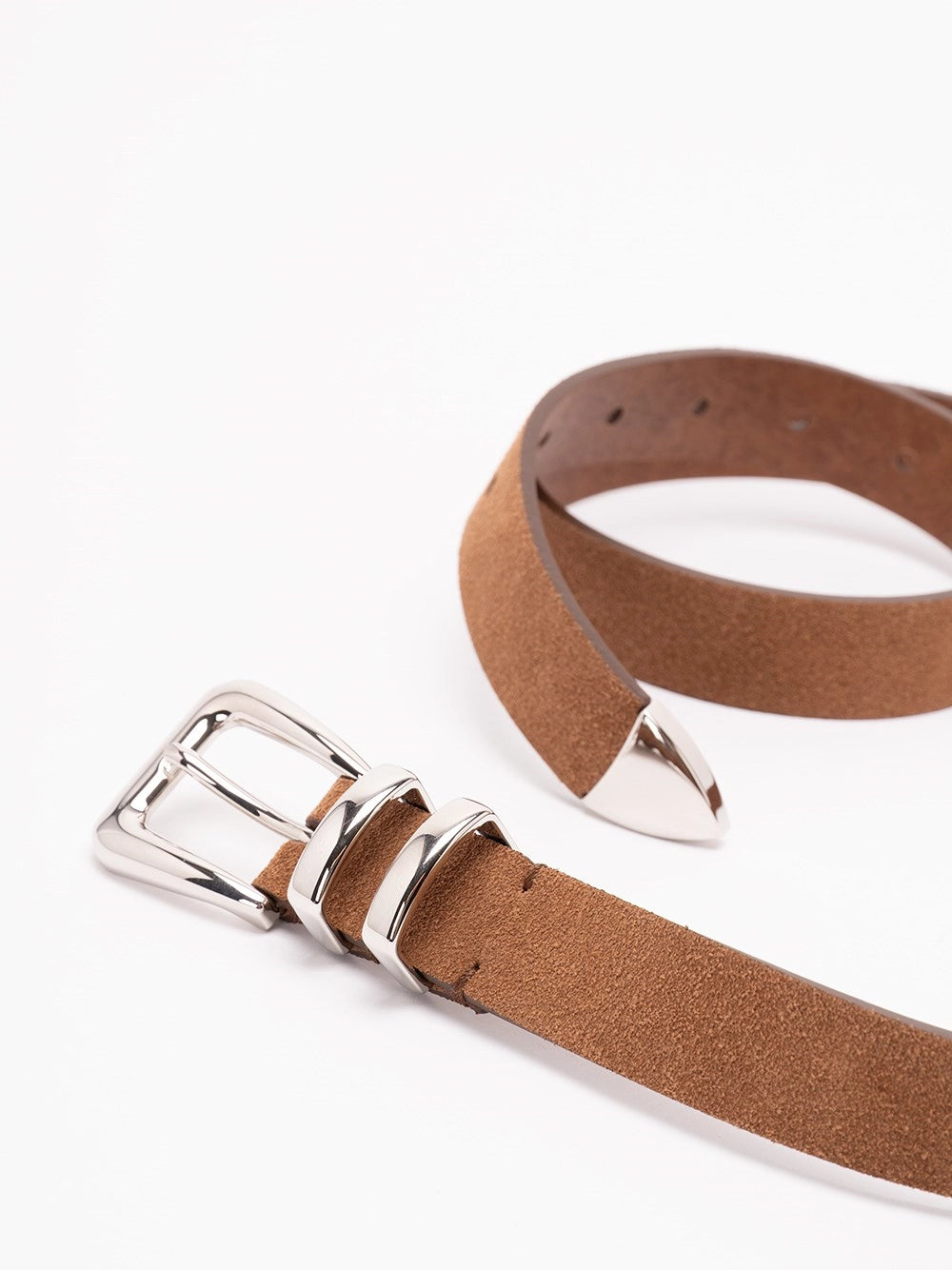 Brunello Cucinelli Men Leather Belt BRUNELLO CUCINELLI