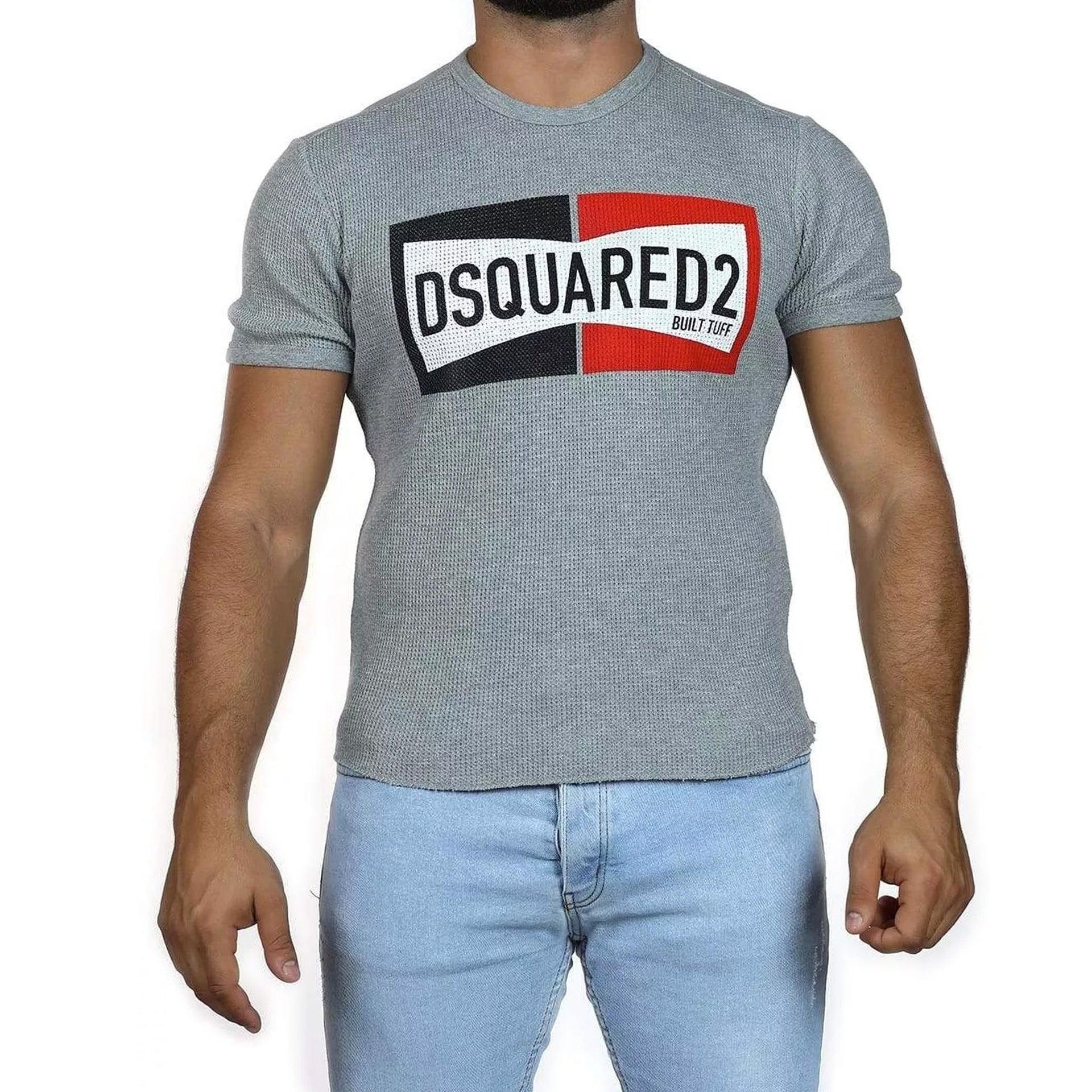 Dsquared2 Two Tone Logo T-Shirt Men DSQUARED2
