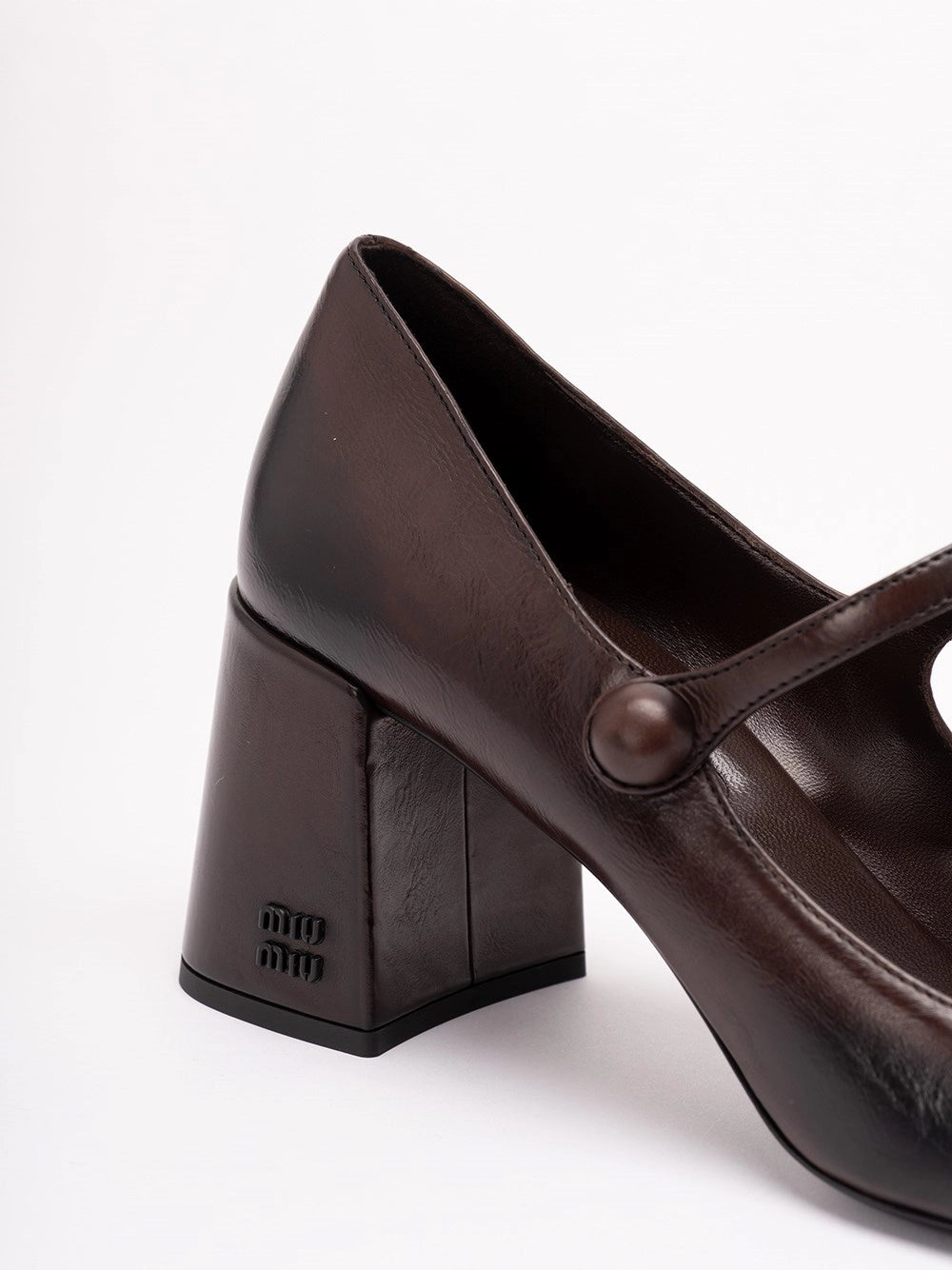 Miu Miu Women Leather Bicolor Pump MIU MIU