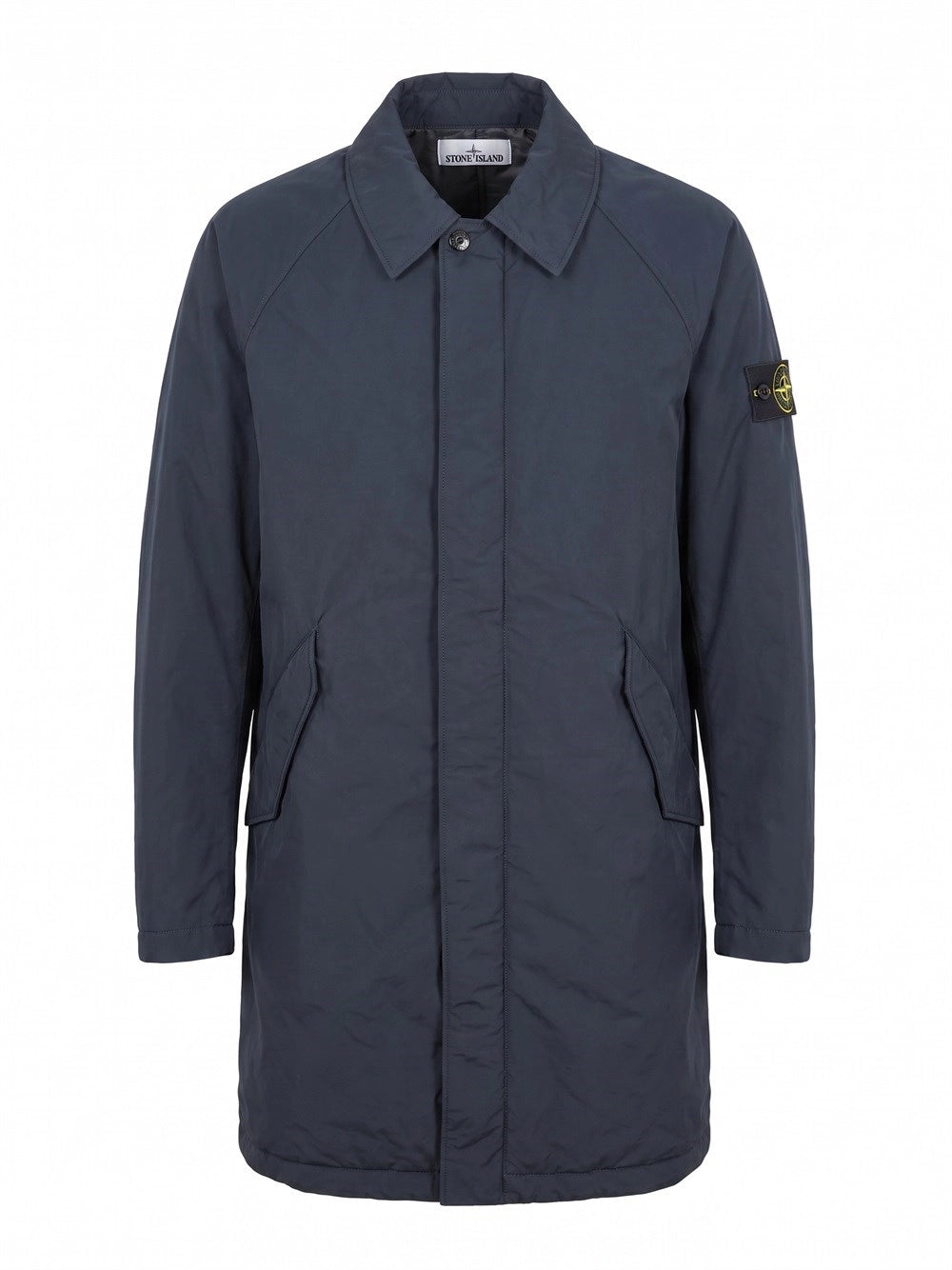 Stone Island Men Micro Twill Long Coat STONE ISLAND