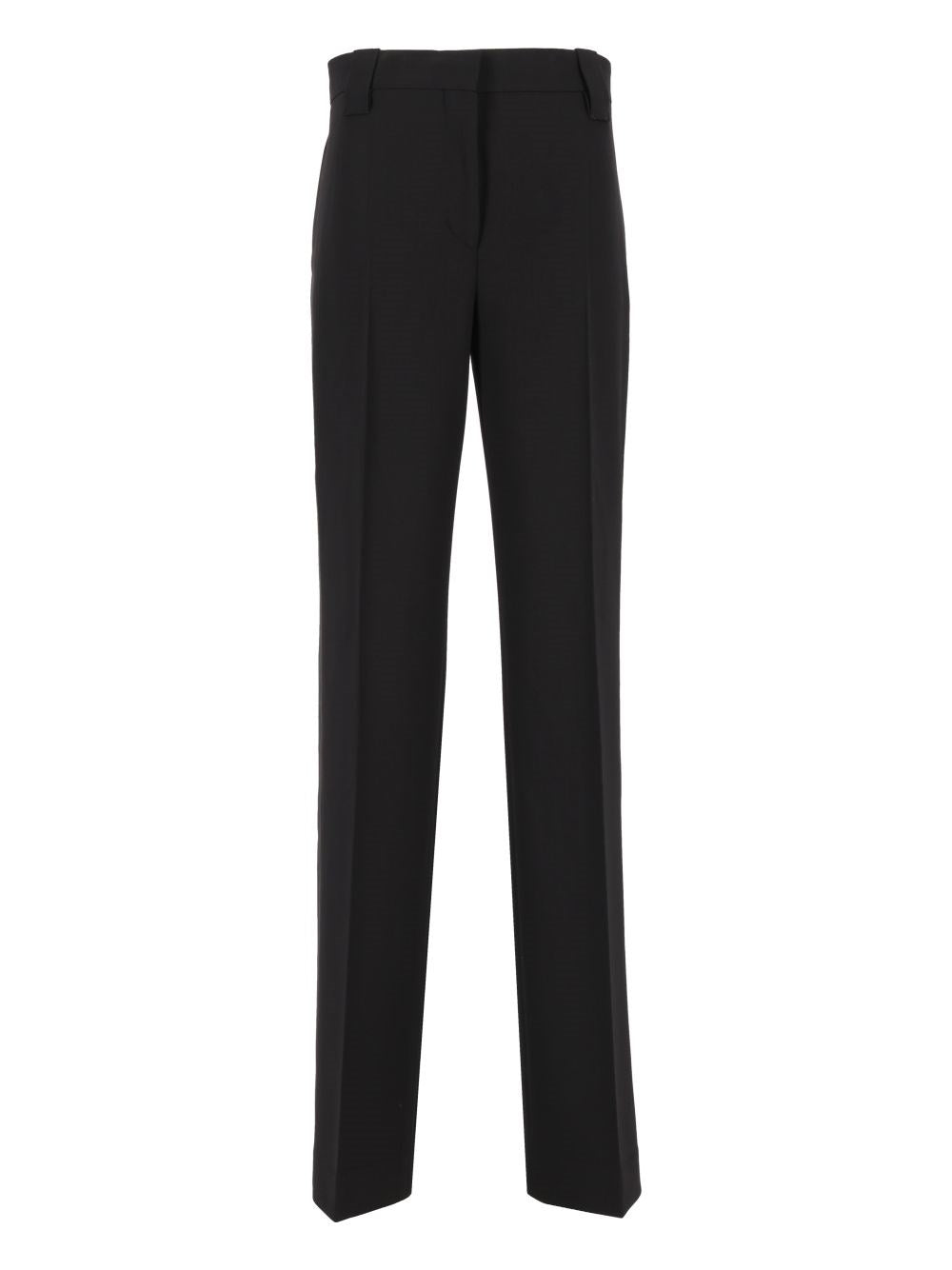 Versace Women Tailored Stretch Wool Trousers VERSACE