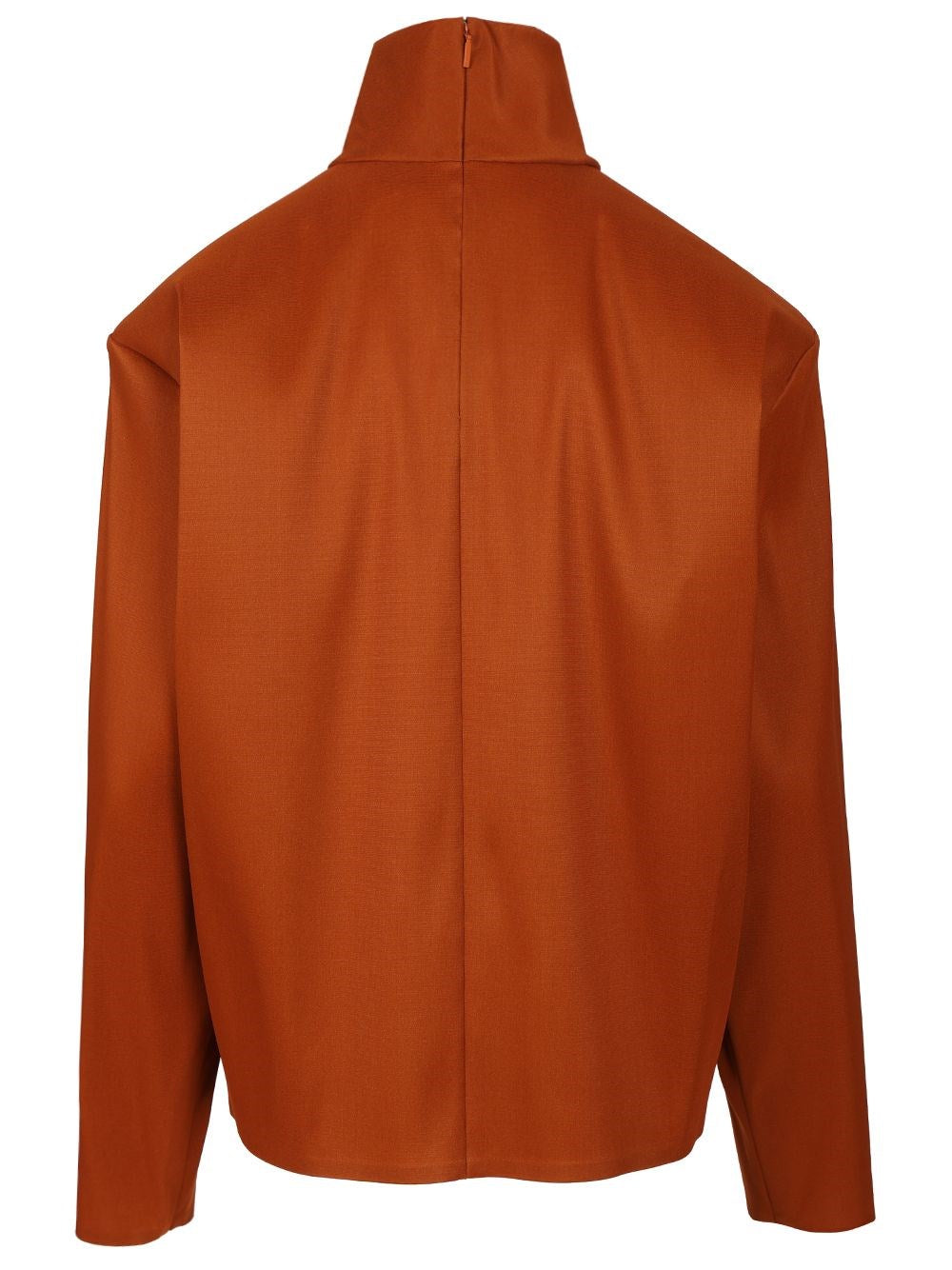 Saint Laurent Women Silk High-Neck Top SAINT LAURENT