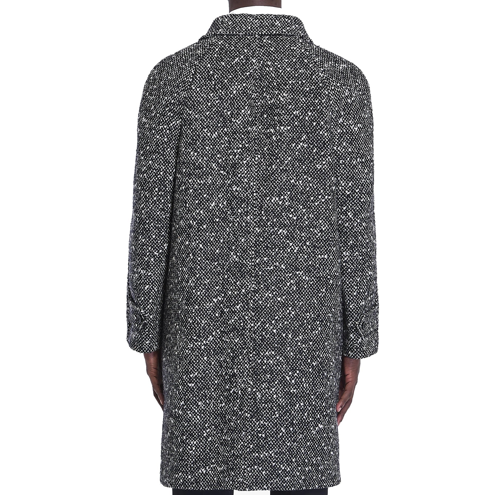 Celine Camden Wool Tweed Coat Men CELINE