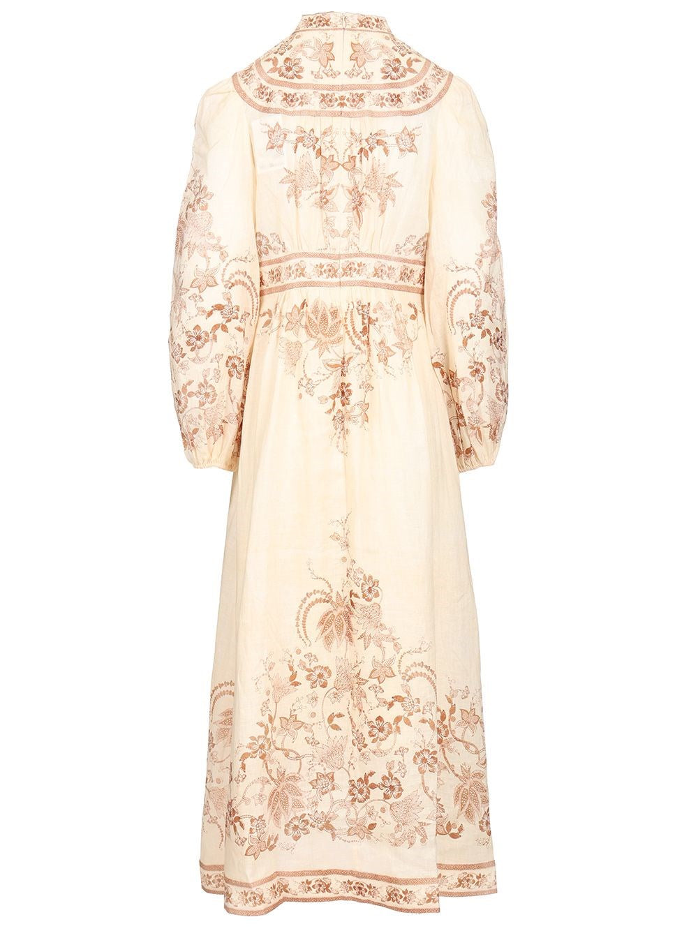 Zimmermann Women Indra Plunge Midi Dress