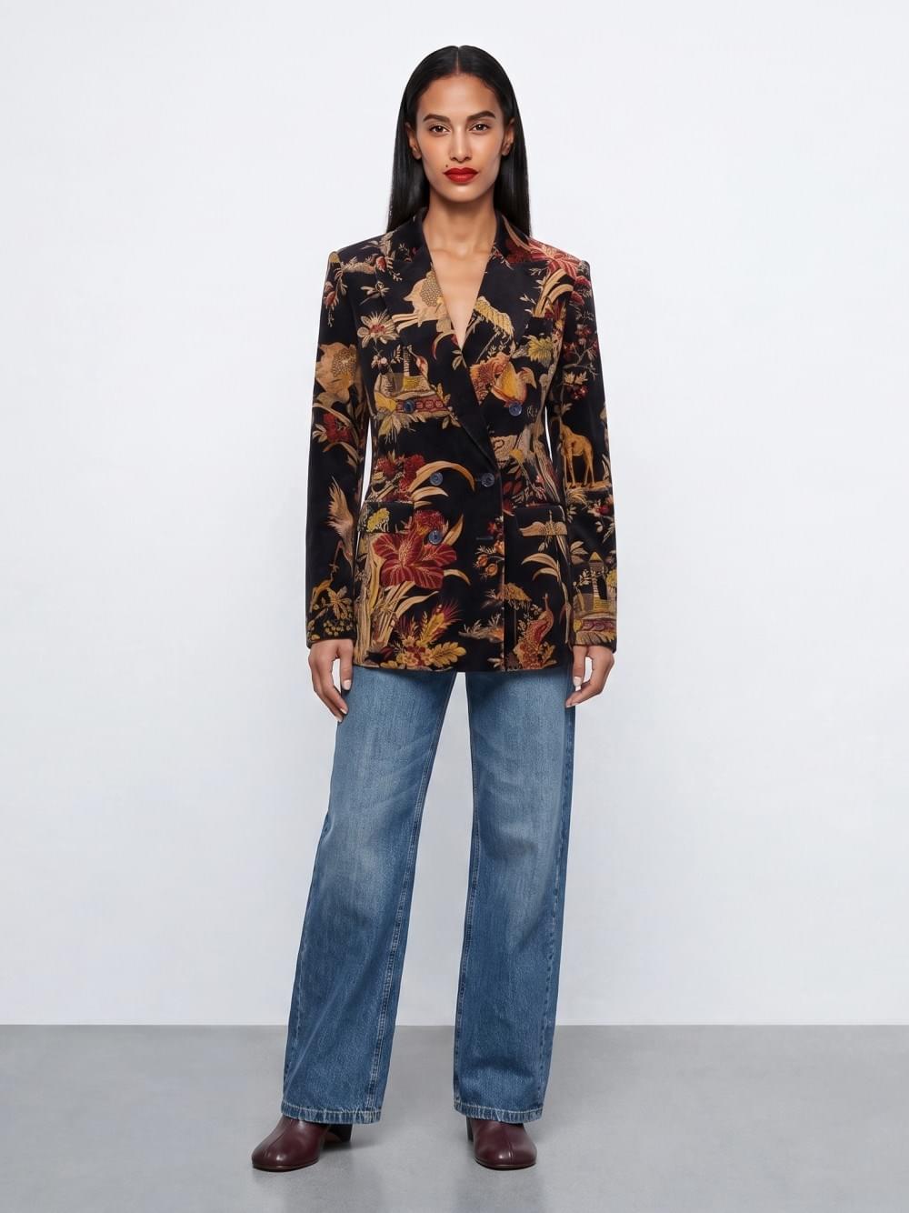 Etro Women Double-Breasted Jacket ETRO