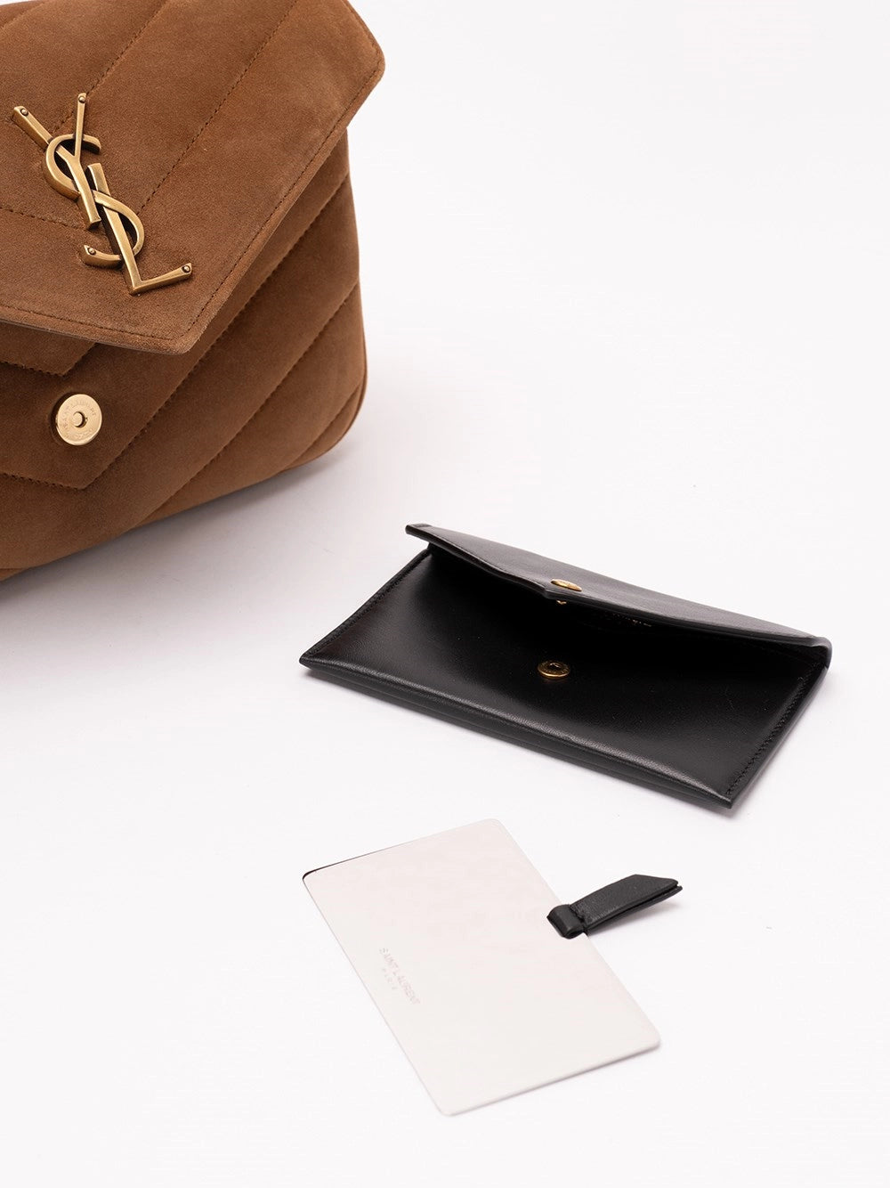 Saint Laurent Women Loulou Small In Matelasse Suede SAINT LAURENT