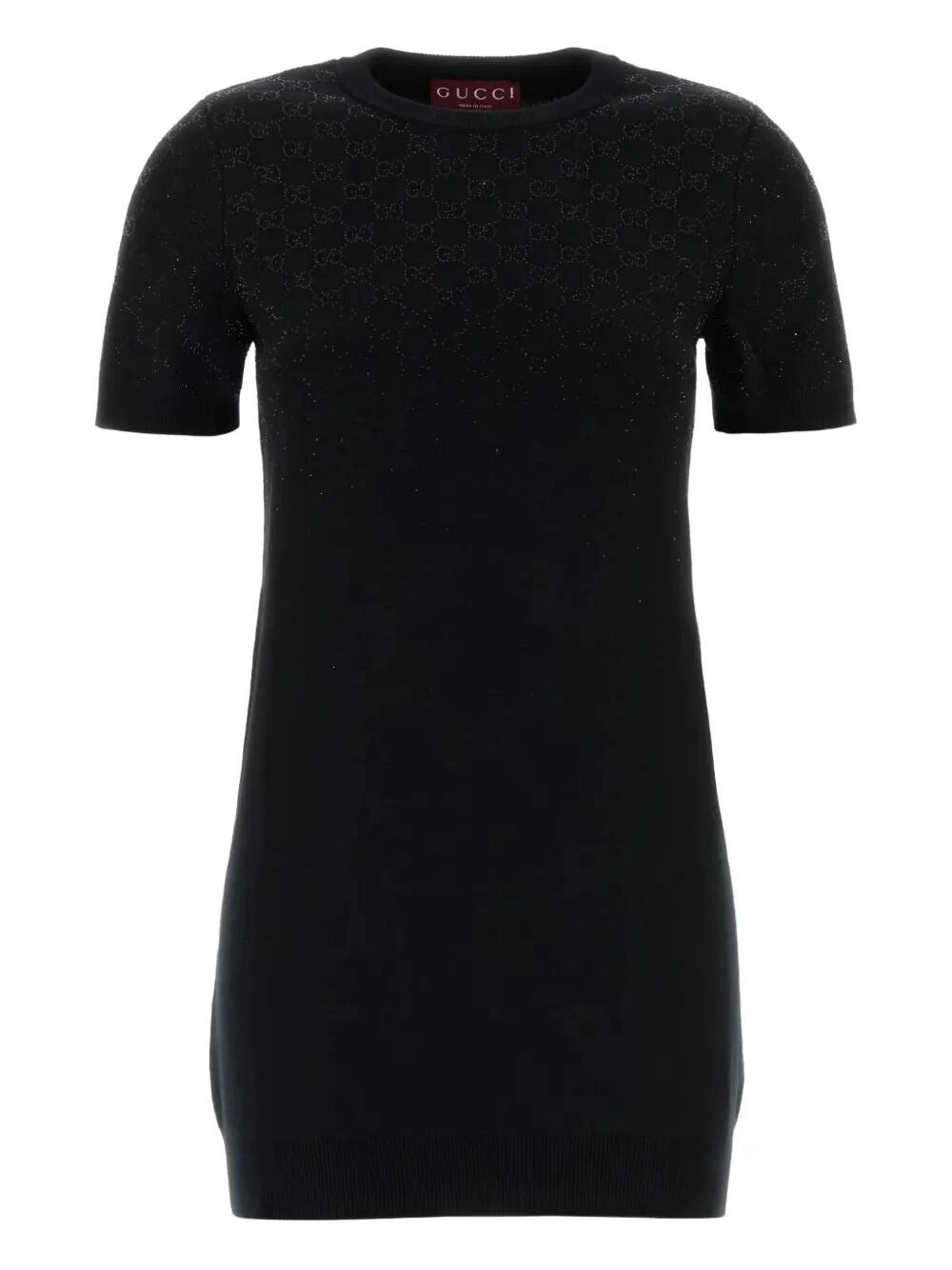 Gucci Women Short Sleeve Crew-Neck Dress GUCCI