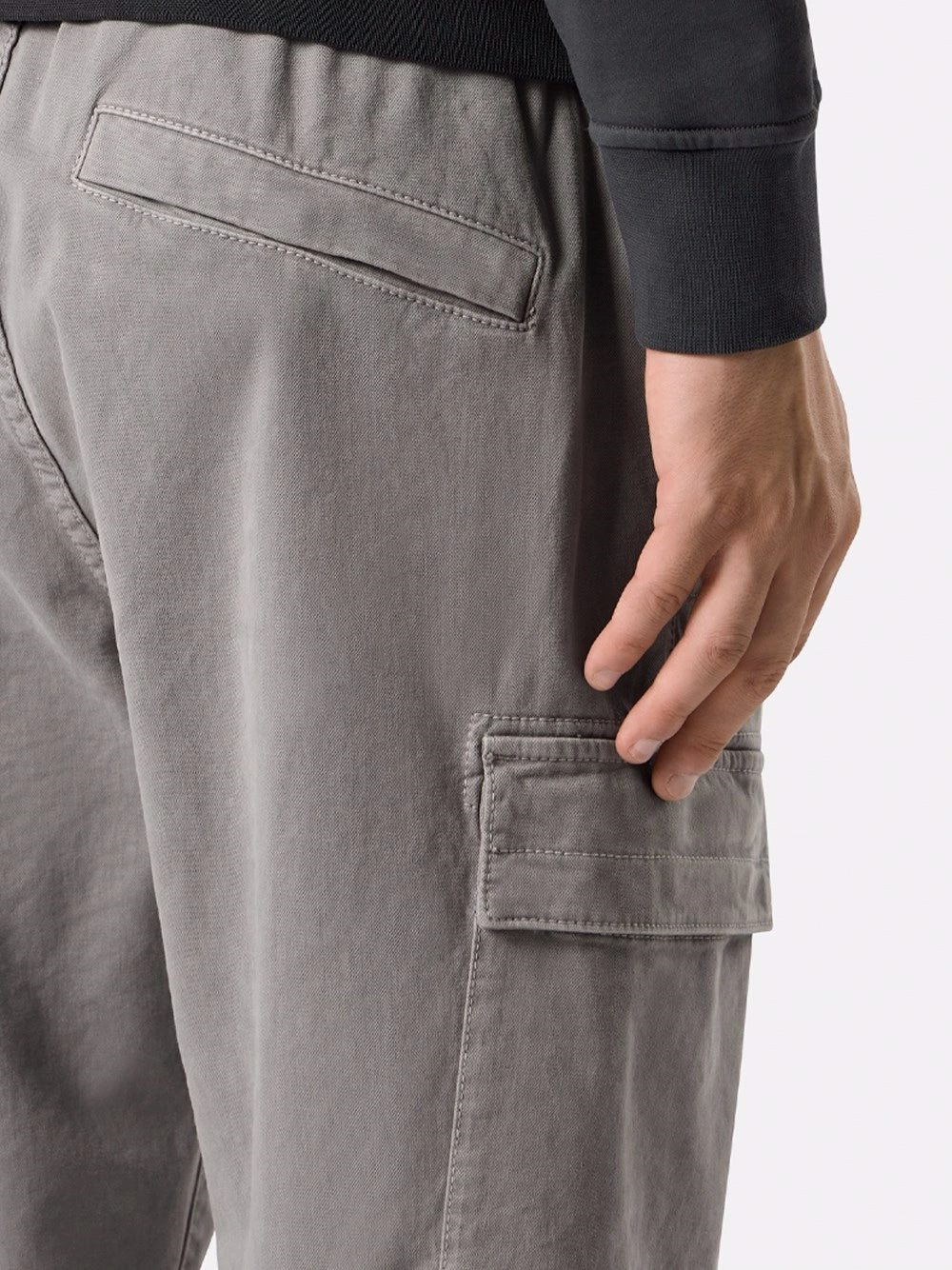 Stone Island Men Garment Dyed `Old` Pants STONE ISLAND