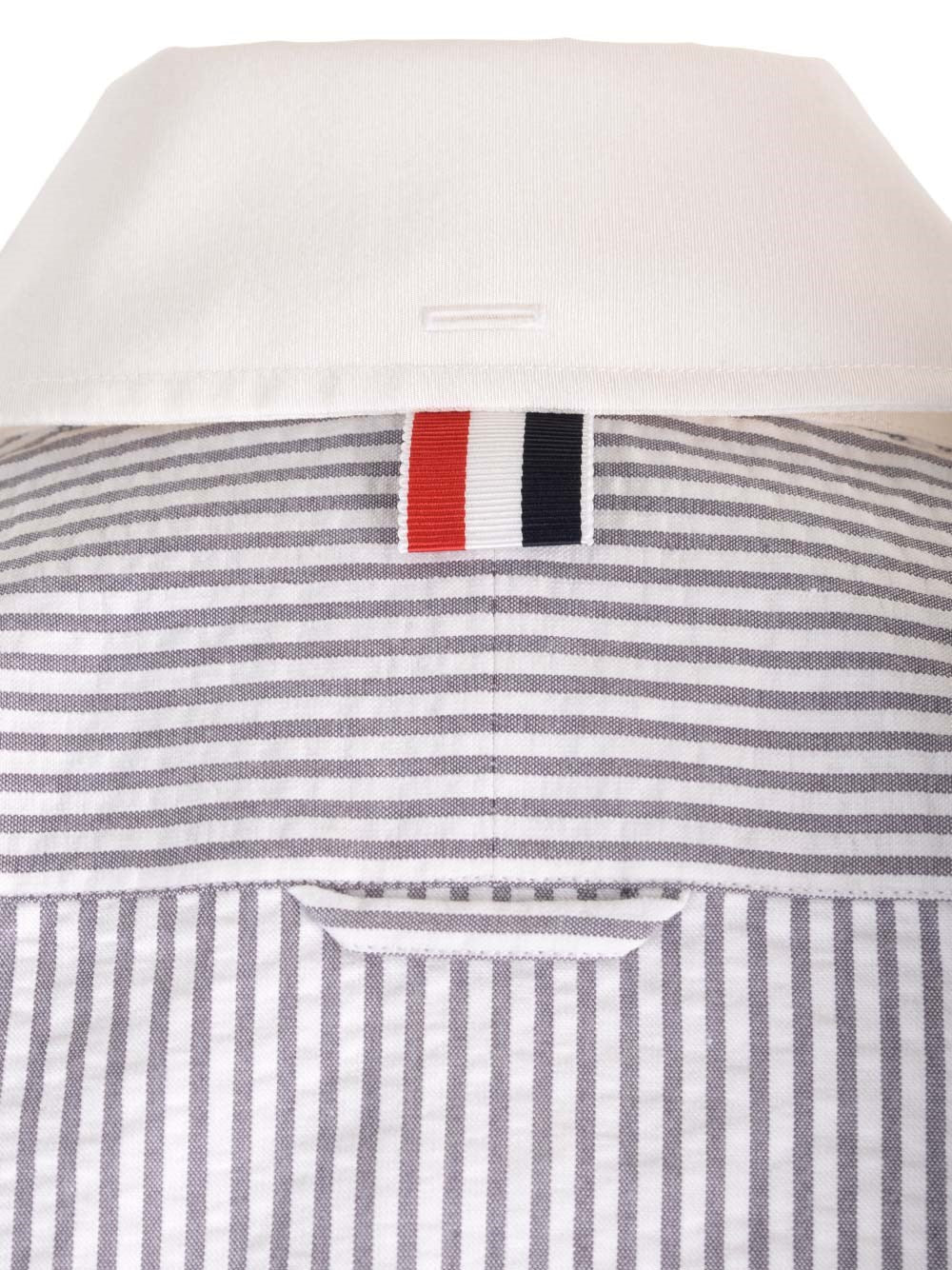 Thom Browne Women Seersucker Long Shirt THOM BROWNE