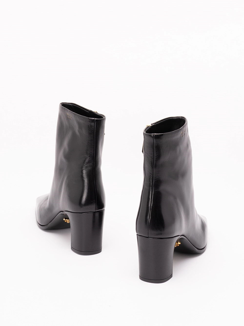 Prada Women Leather Booties PRADA