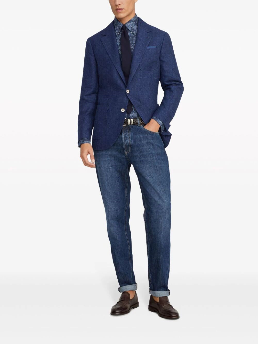 Brunello Cucinelli Men Lightweight Denim Pants BRUNELLO CUCINELLI