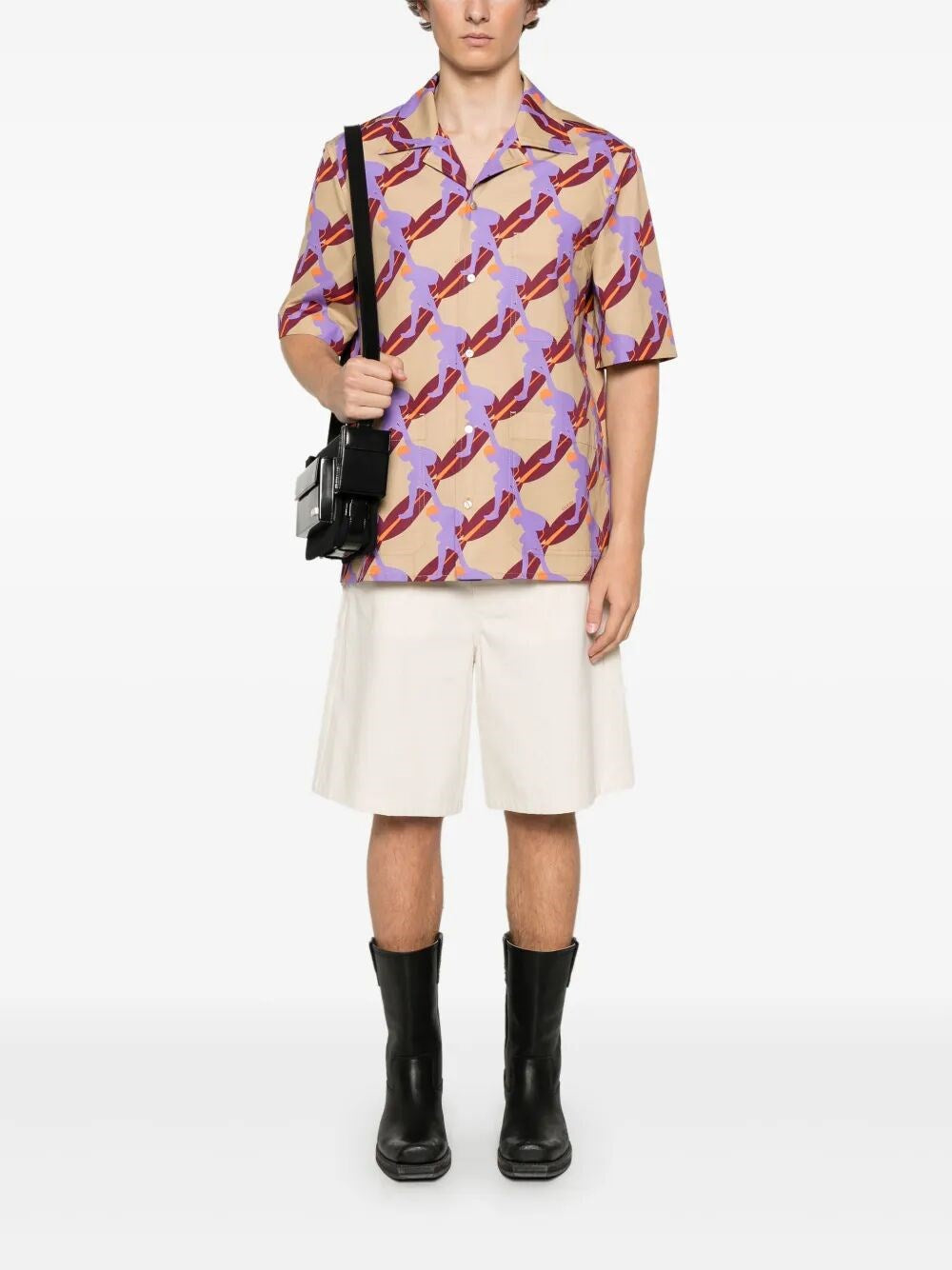 Gucci Men `Twisted Surf On Pop` Print Shirt GUCCI