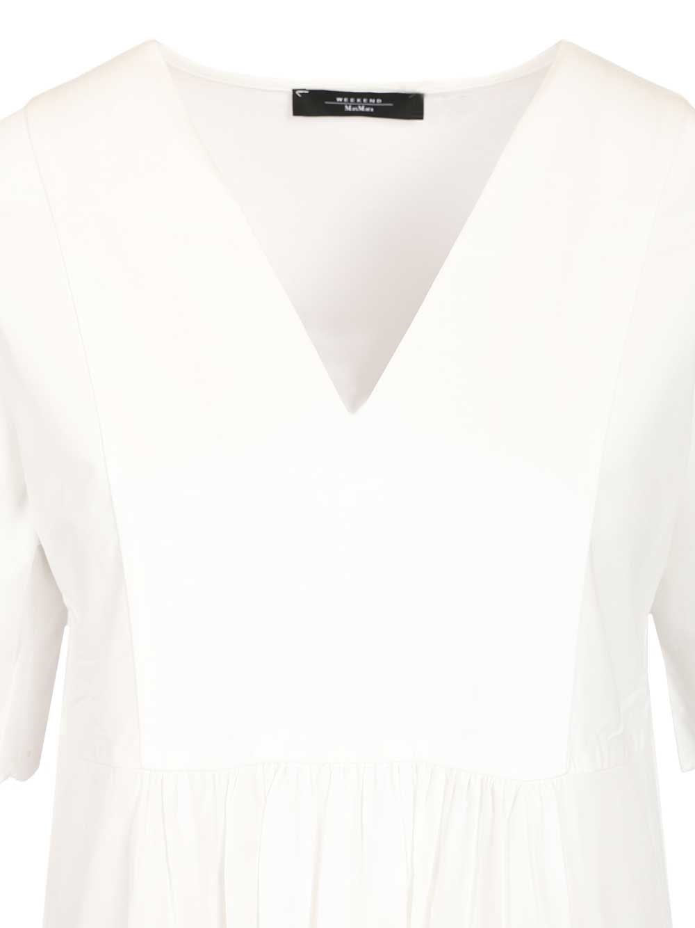 Weekend Max Mara Women Cotton Jersey And Poplin Dress WEEKEND MAX MARA
