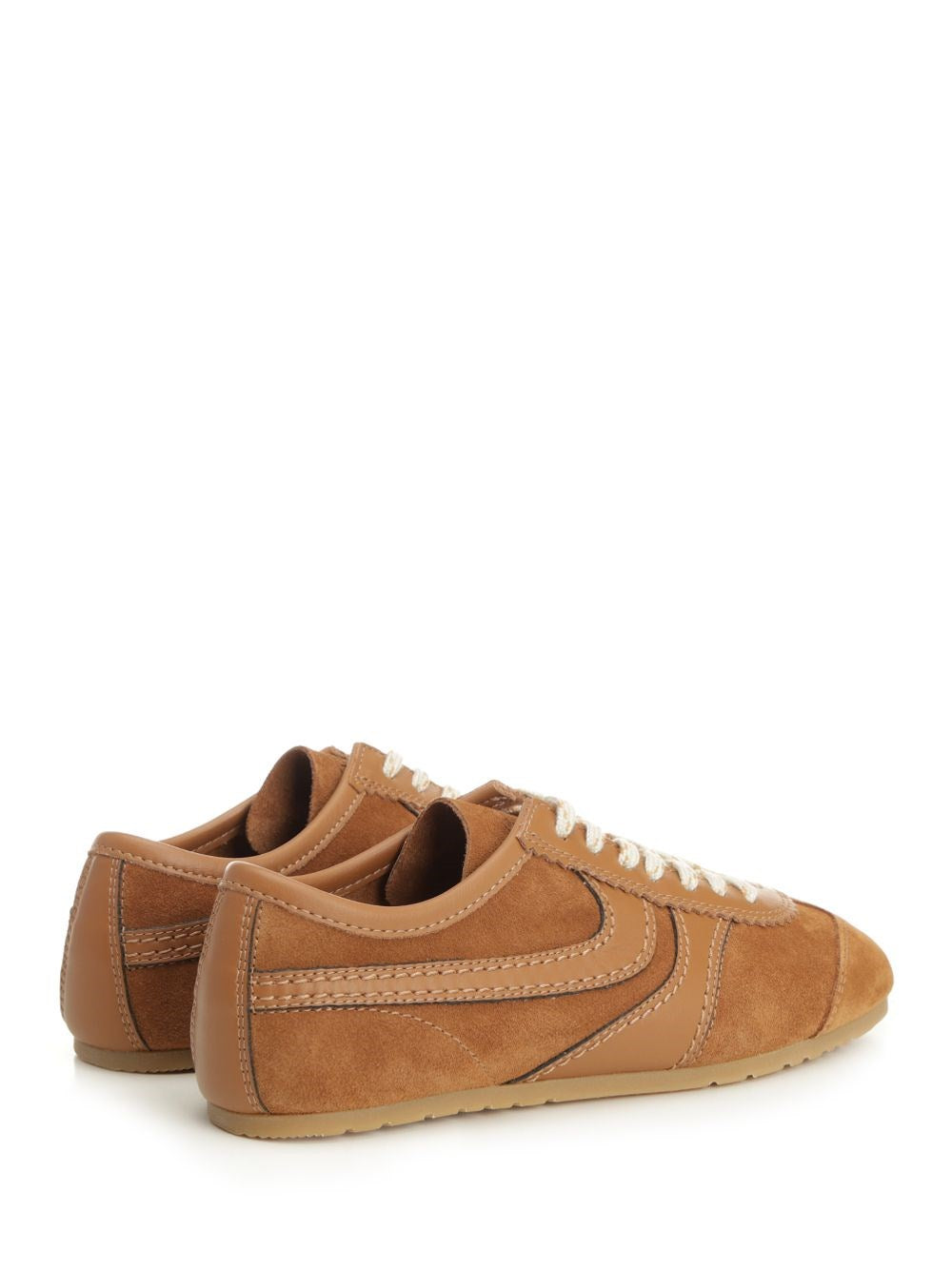 Dries Van Noten Women Leather And Suede Sneakers DRIES VAN NOTEN