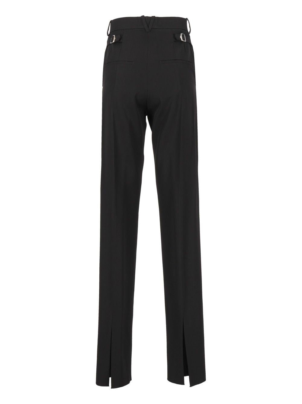 Bottega Veneta Women Grain De Poudre Wool Trousers BOTTEGA VENETA