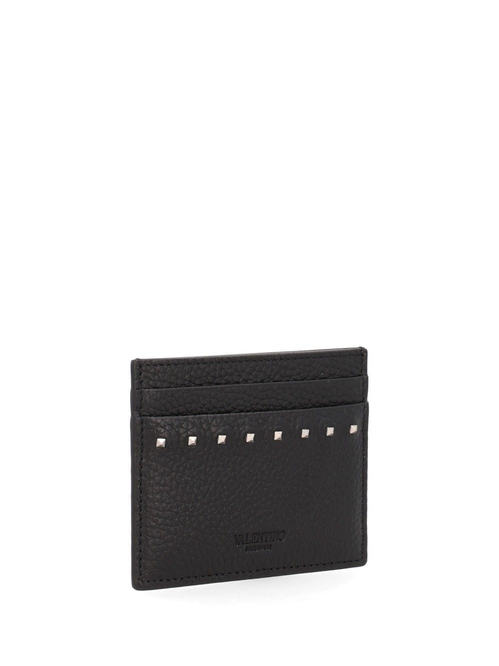 Valentino Garavani Men "Rockstud" Card Holder VALENTINO GARAVANI
