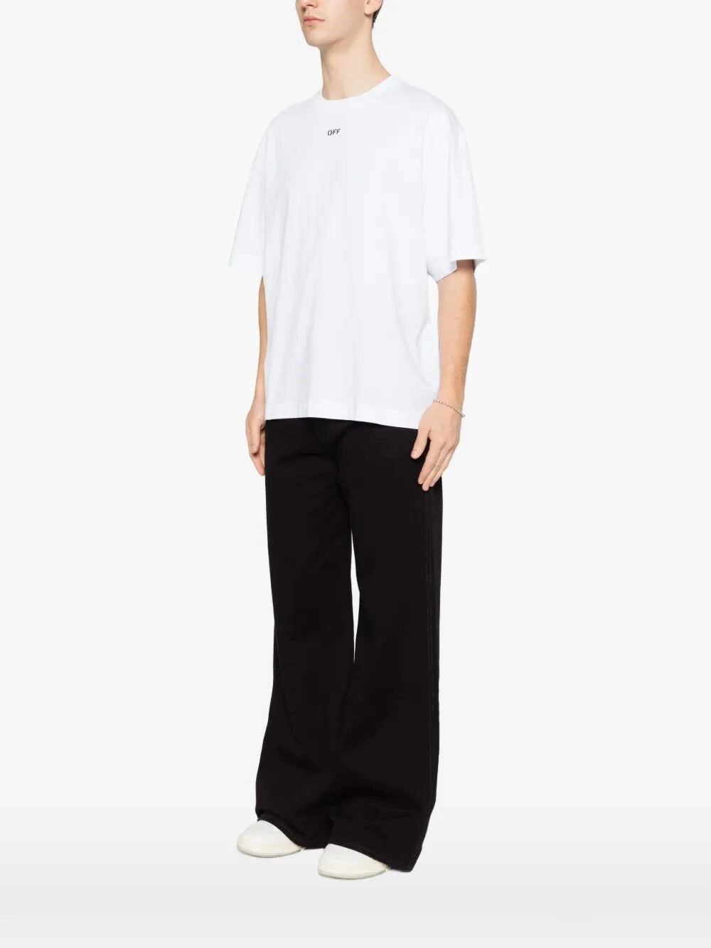 Off White Men `3D Spray Arrow Skate` Short Sleeve T-Shirt OFF-WHITE