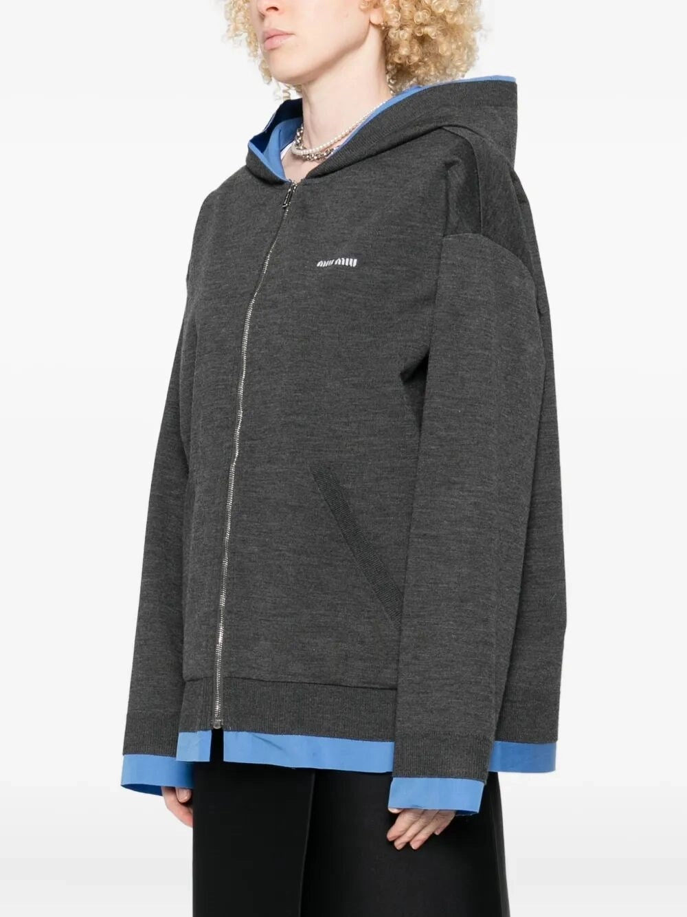 Miu Miu Women Hooded Jacket MIU MIU