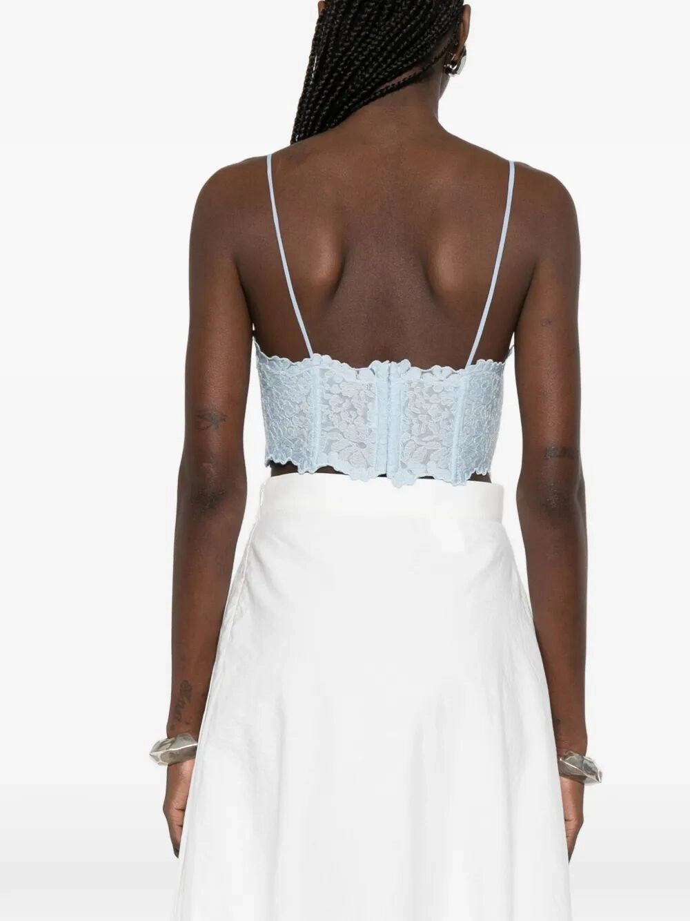 Ermanno Scervino Women Top With Embroidery ERMANO SCERVINO