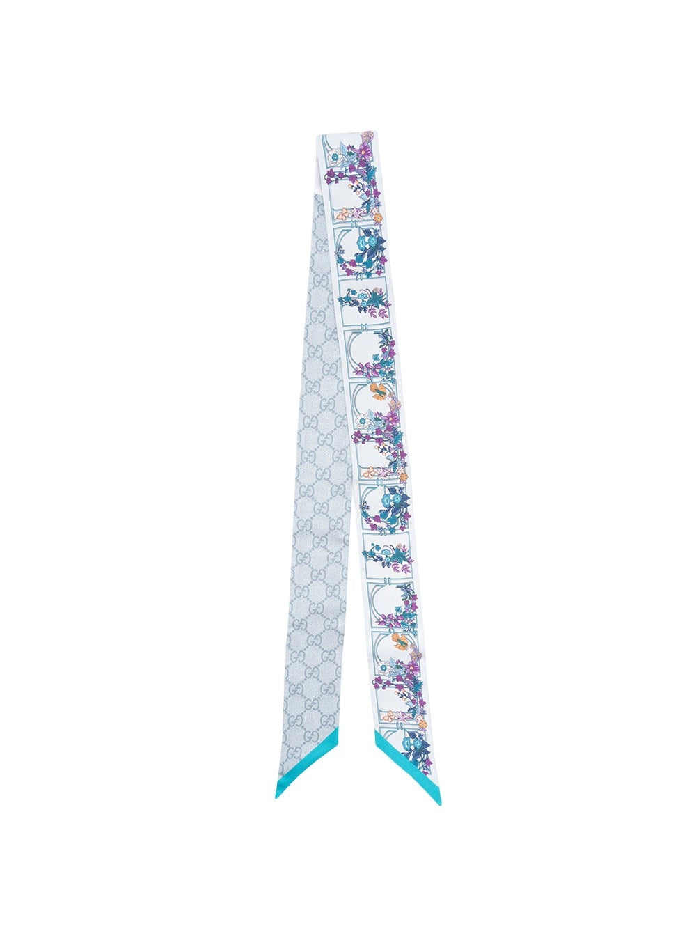 Gucci Women Printed Gg Silk Twill Jaquard Ribbon GUCCI