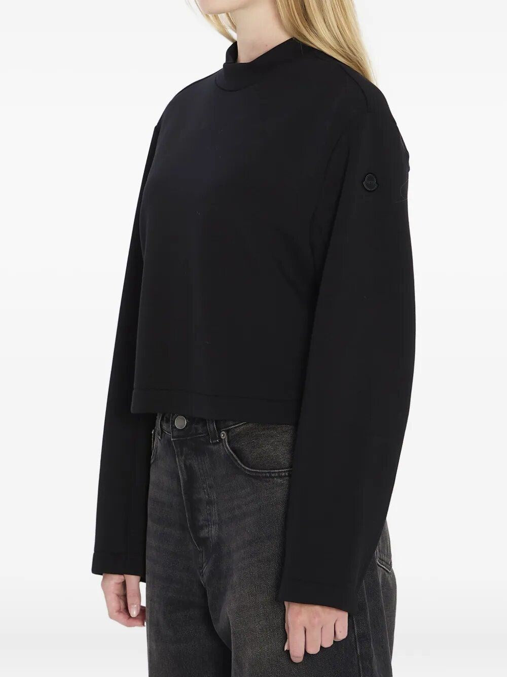 Moncler Genius Women Cropped Sweatshirt MONCLER GENIUS