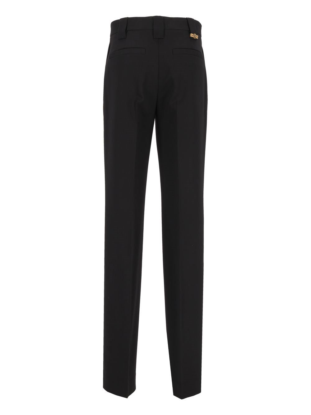 Versace Women Tailored Stretch Wool Trousers VERSACE