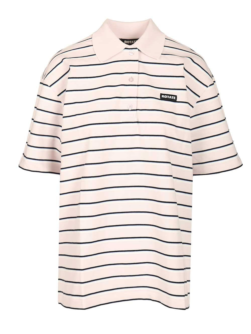 Rotate Women Jersey Polo Shirt ROTATE