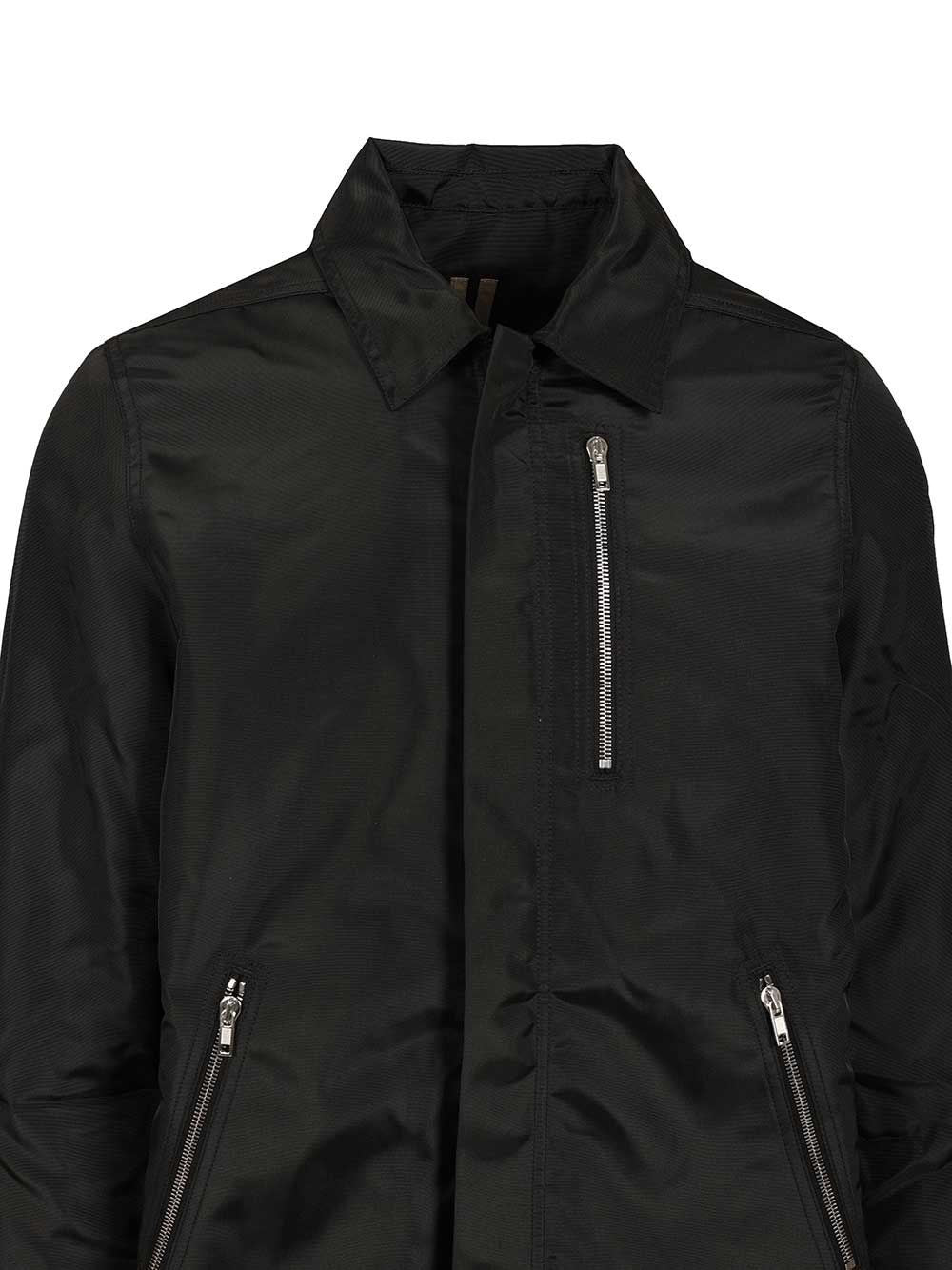 Rick Owens Drkshdw Men Zip-Up Shirt Jacket RICK OWENS