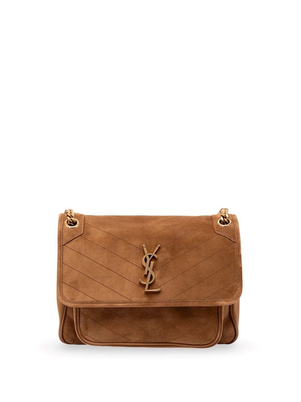 Saint Laurent Women Niki Medium In Suede SAINT LAURENT