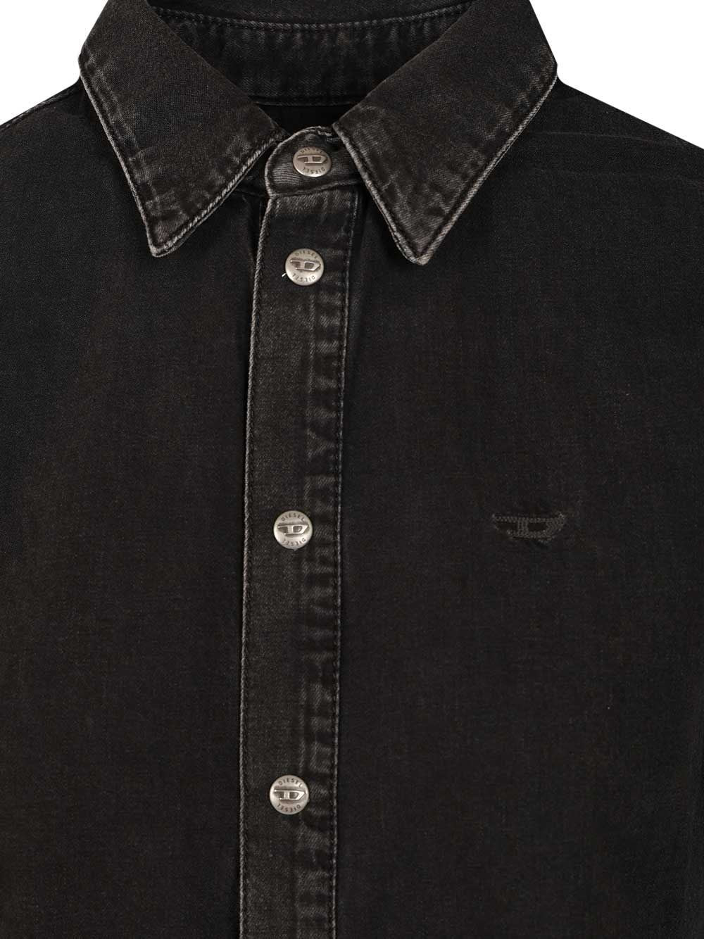 Diesel Women Denim Shirt DIESEL