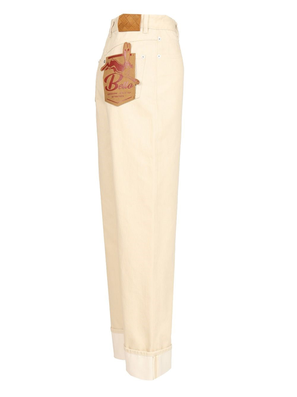 Bottega Veneta Women Contrast Cuff Jeans BOTTEGA VENETA