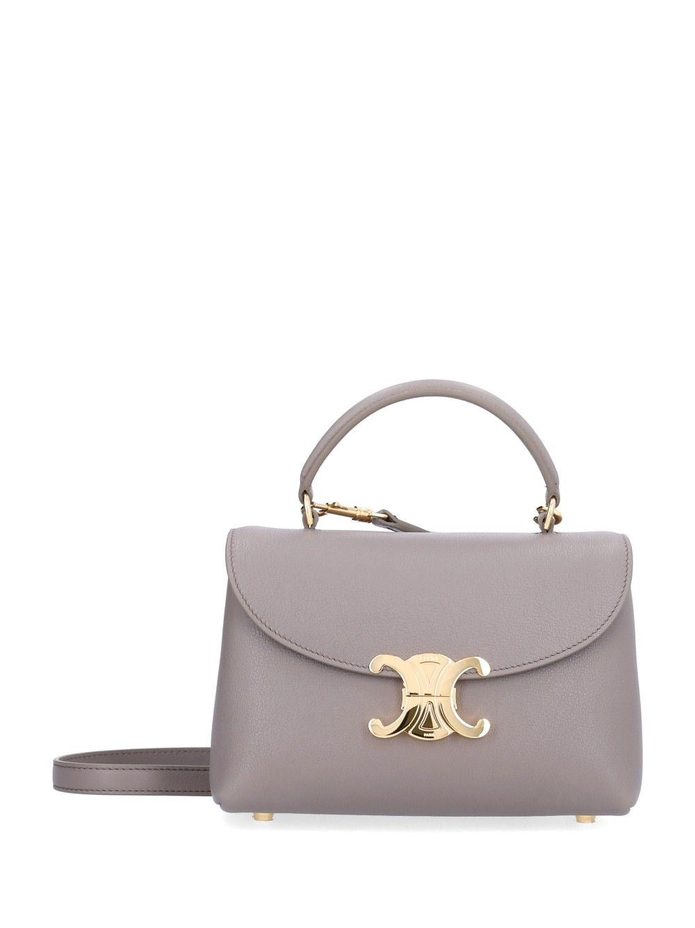 Celine Women Nino Teen Bag In Garnet Leather CELINE