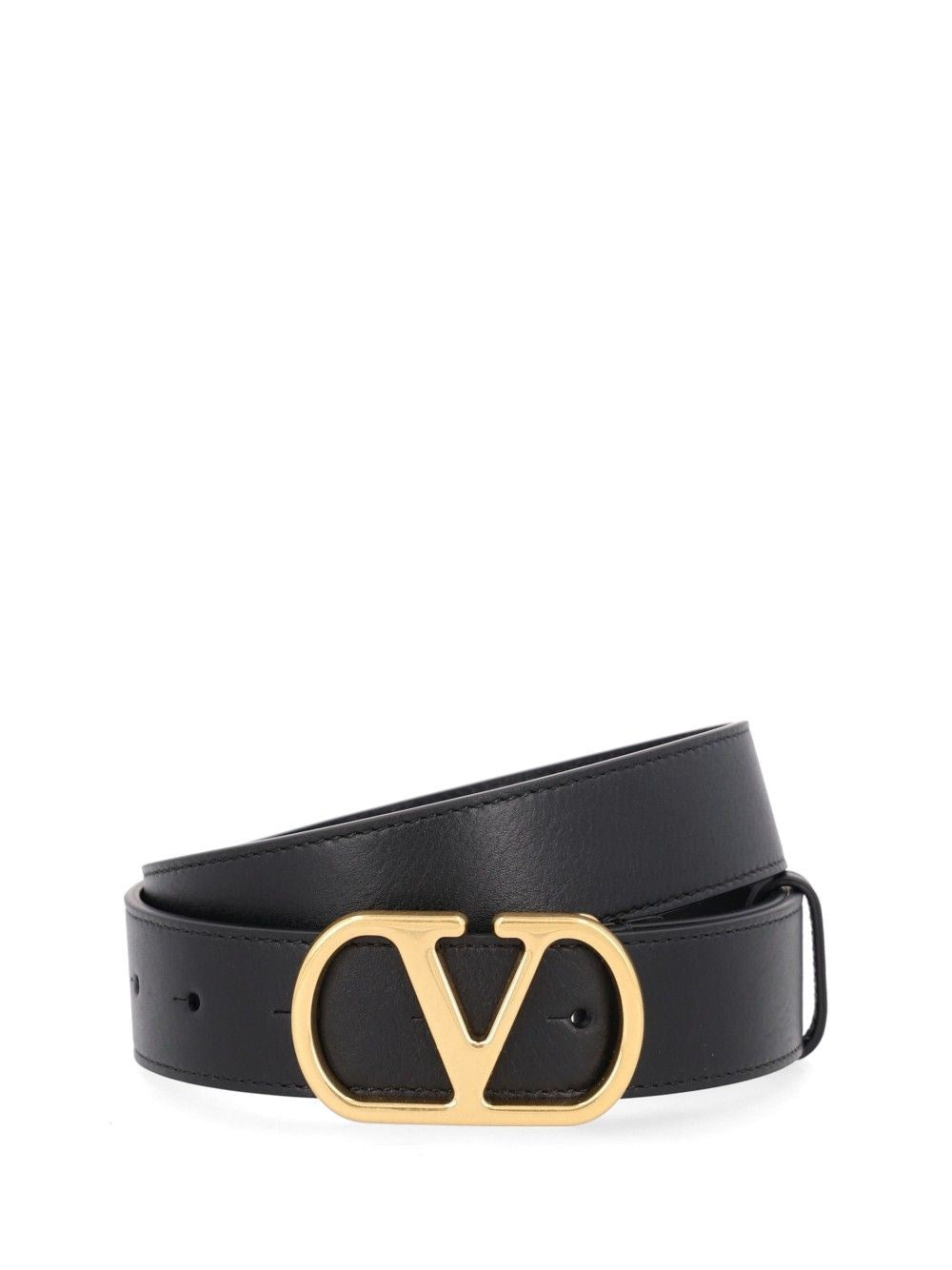 Valentino Garavani Women Vlogo Signature Leather Belt VALENTINO GARAVANI