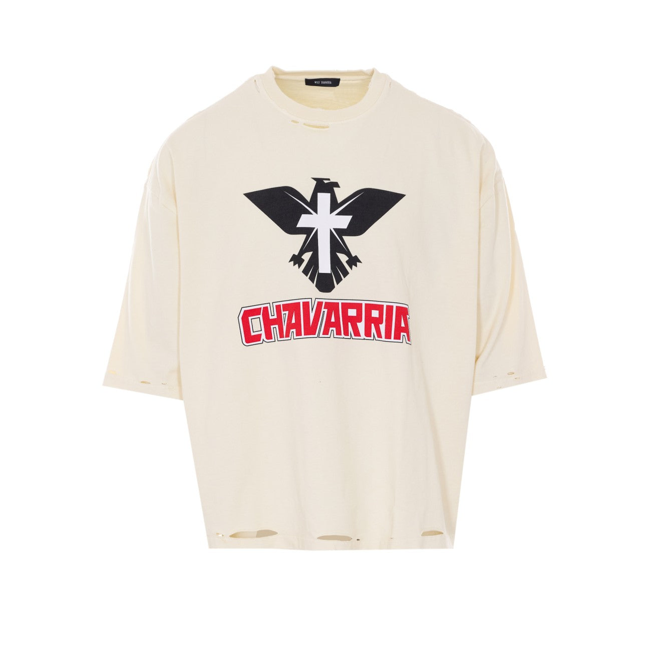 Willy Chavarria Men Decate Buffalo T-Shirt Willy Chavarria