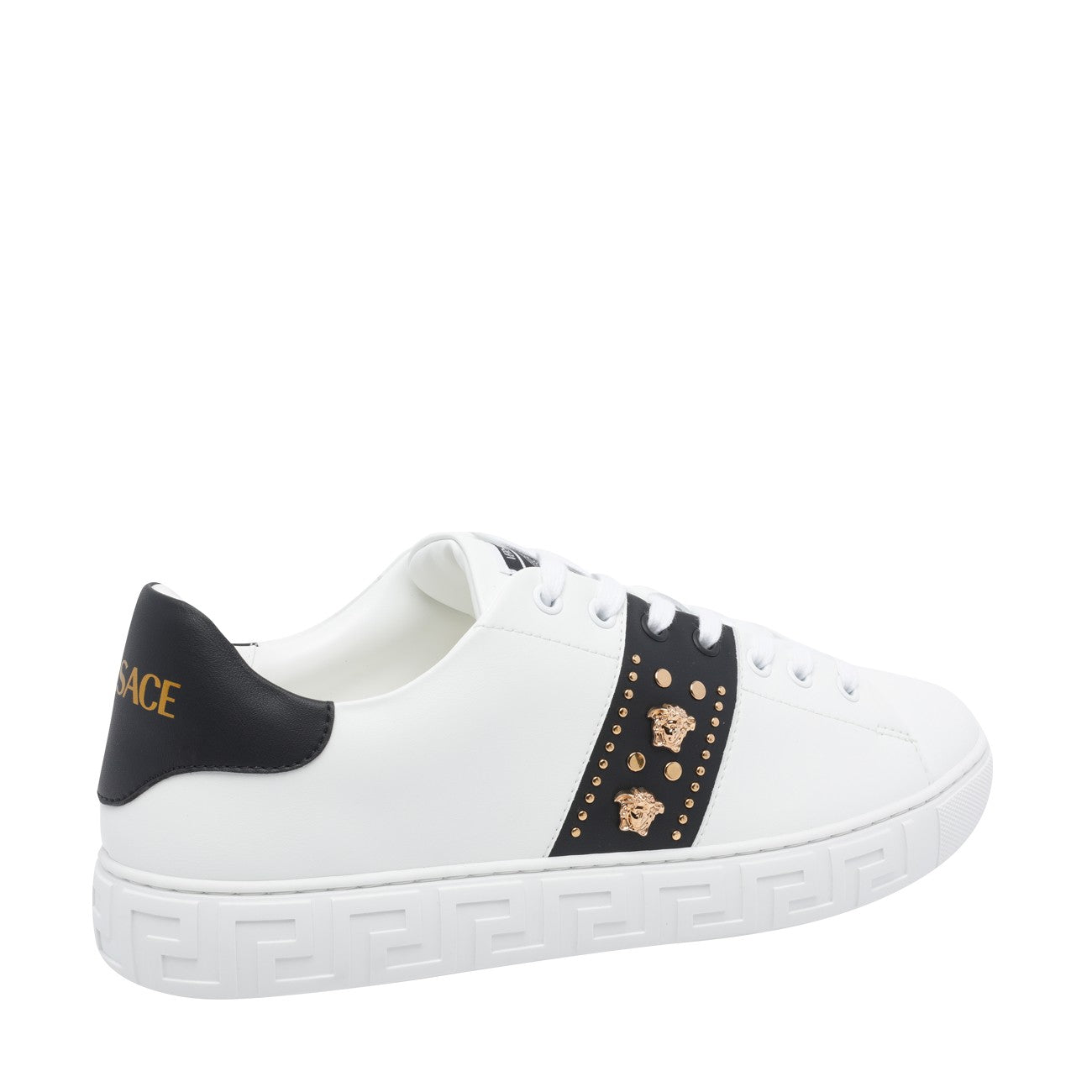 Versace Men Decorated Greca Sneakers VERSACE