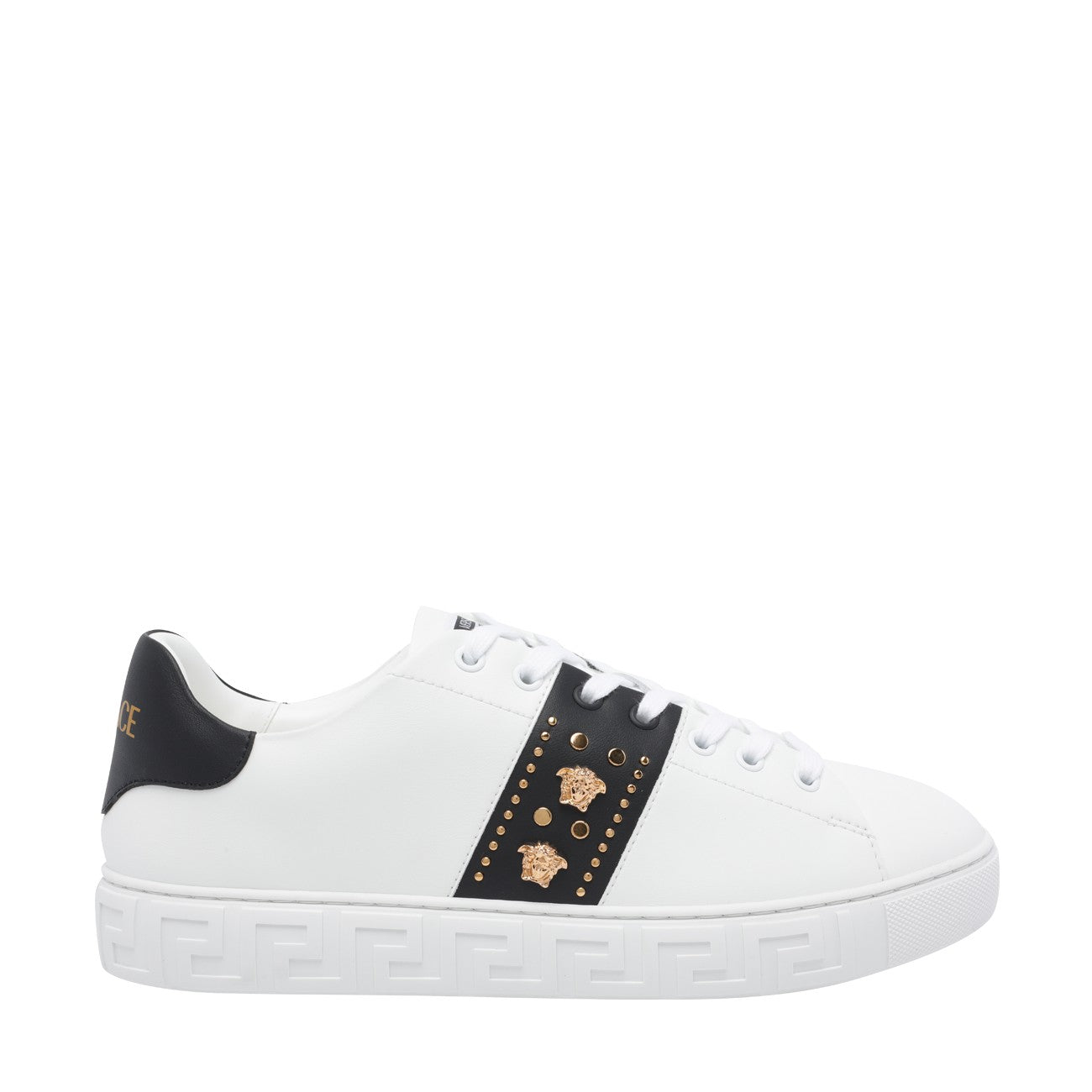 Versace Men Decorated Greca Sneakers VERSACE