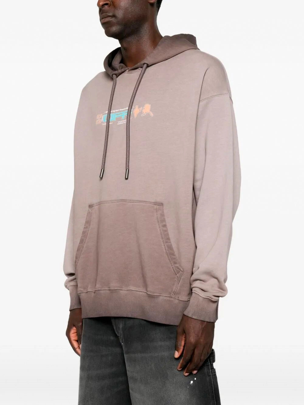 Off White Men `Archigeography 3 Arrow Skate` Hoodie OFF-WHITE