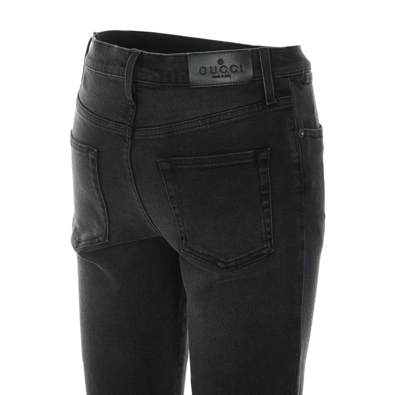 Gucci Women Delave' Effect Skinny Jeans GUCCI