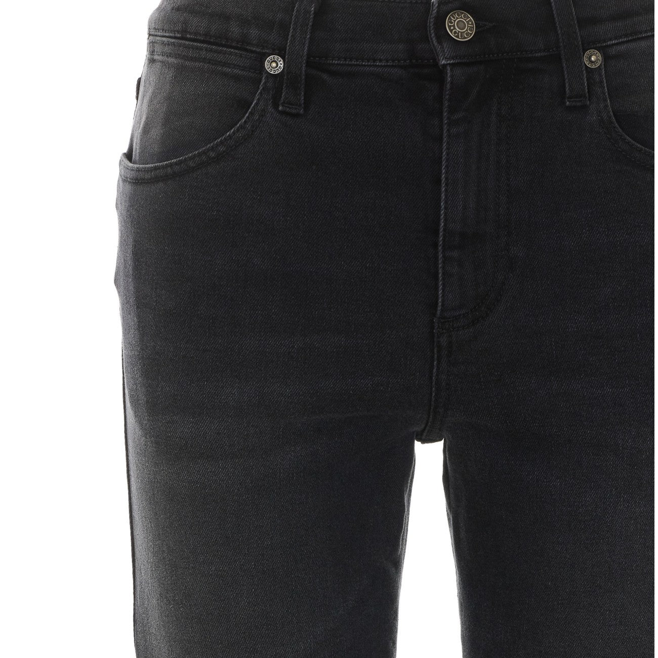 Gucci Women Delave' Effect Skinny Jeans GUCCI