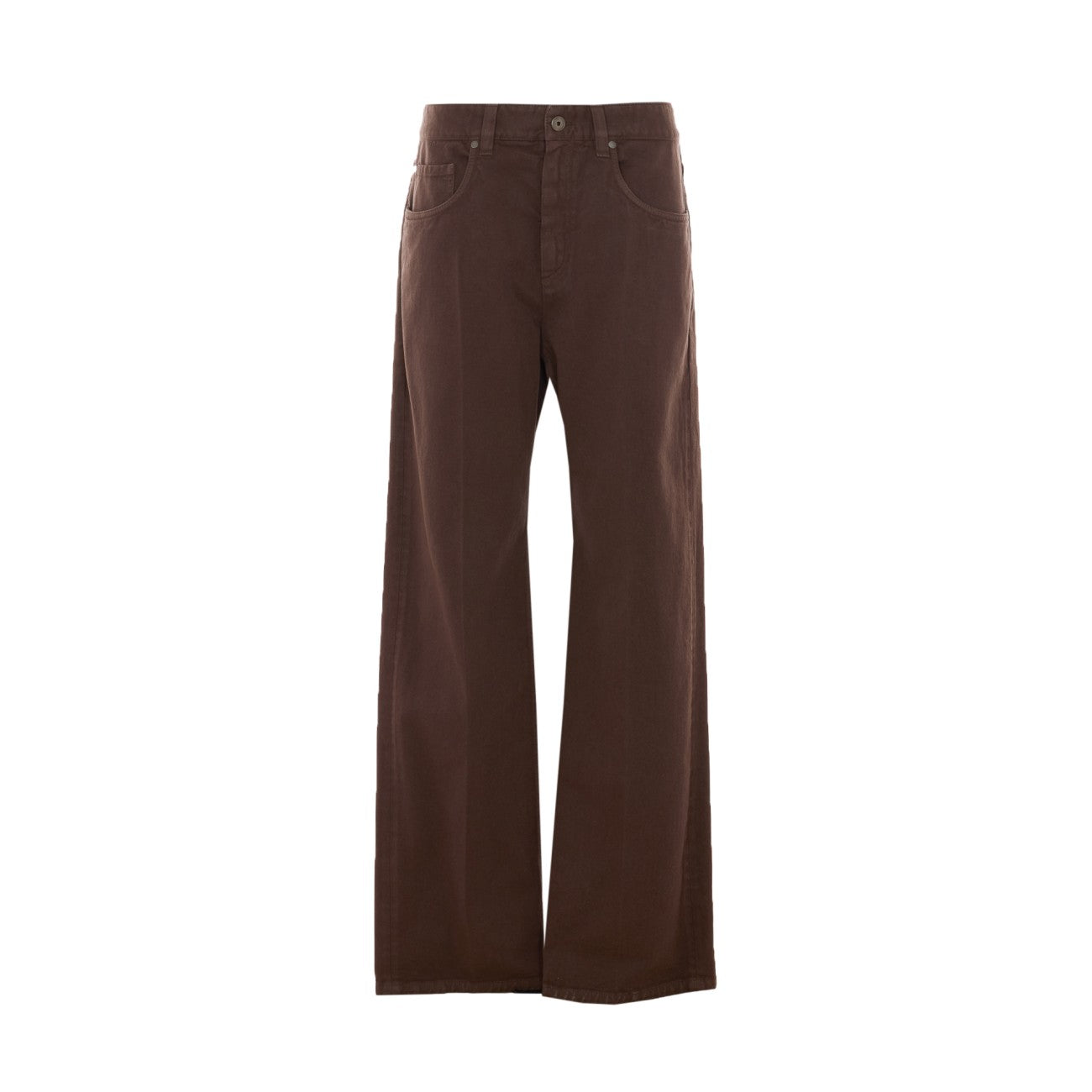 Brunello Cucinelli Women Denim Contemporary Loose Pants BRUNELLO CUCINELLI