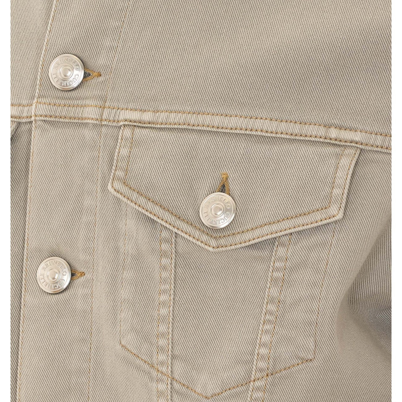 Brunello Cucinelli Men Denim Four Pockets Jacket BRUNELLO CUCINELLI