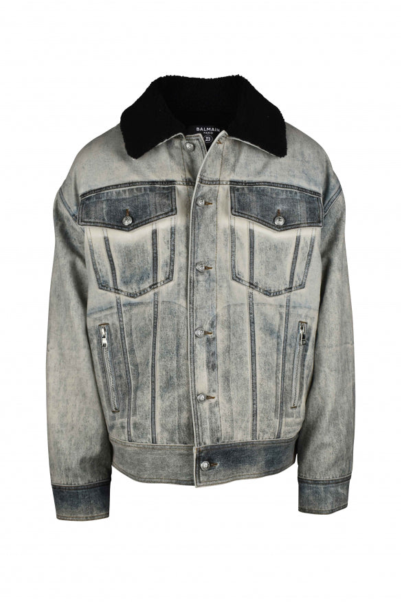 Balmain Men Denim Jacket BALMAIN