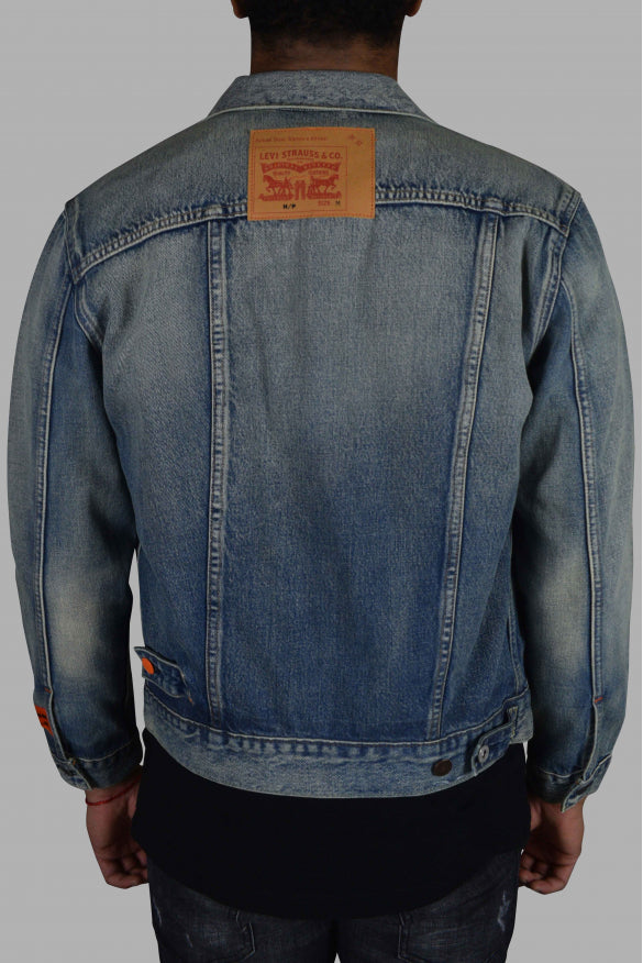Heron Preston Men Denim Jacket HERON PRESTON
