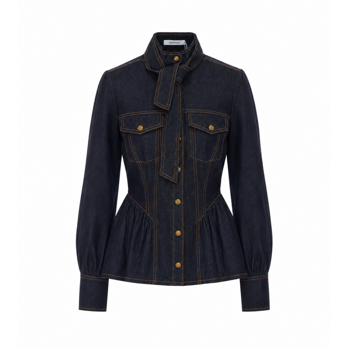Zimmermann Women Denim Shirt ZIMMERMANN